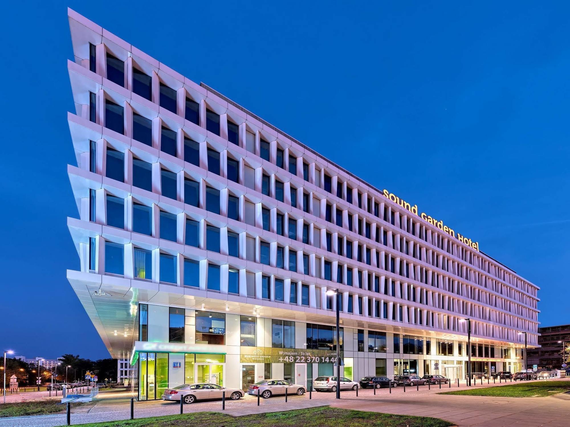 Sound Garden Hotel Airport Varšava Exteriér fotografie